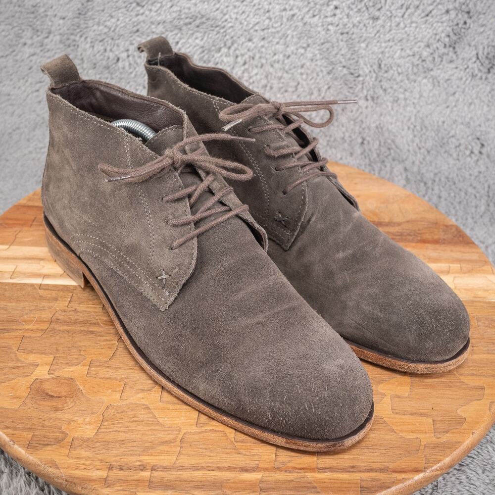Wolverine Gray‎ Suede Chukka Boots (Size 10)